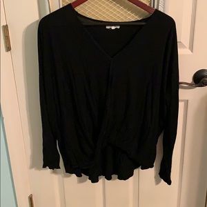 NWOT cross front shirt.